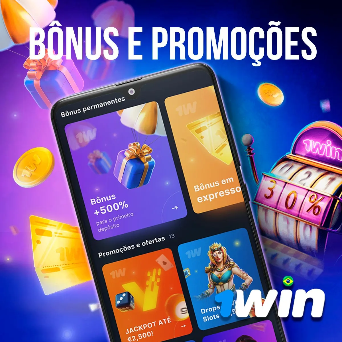 Bônus e promoções da casa de apostas 1win no Brasil