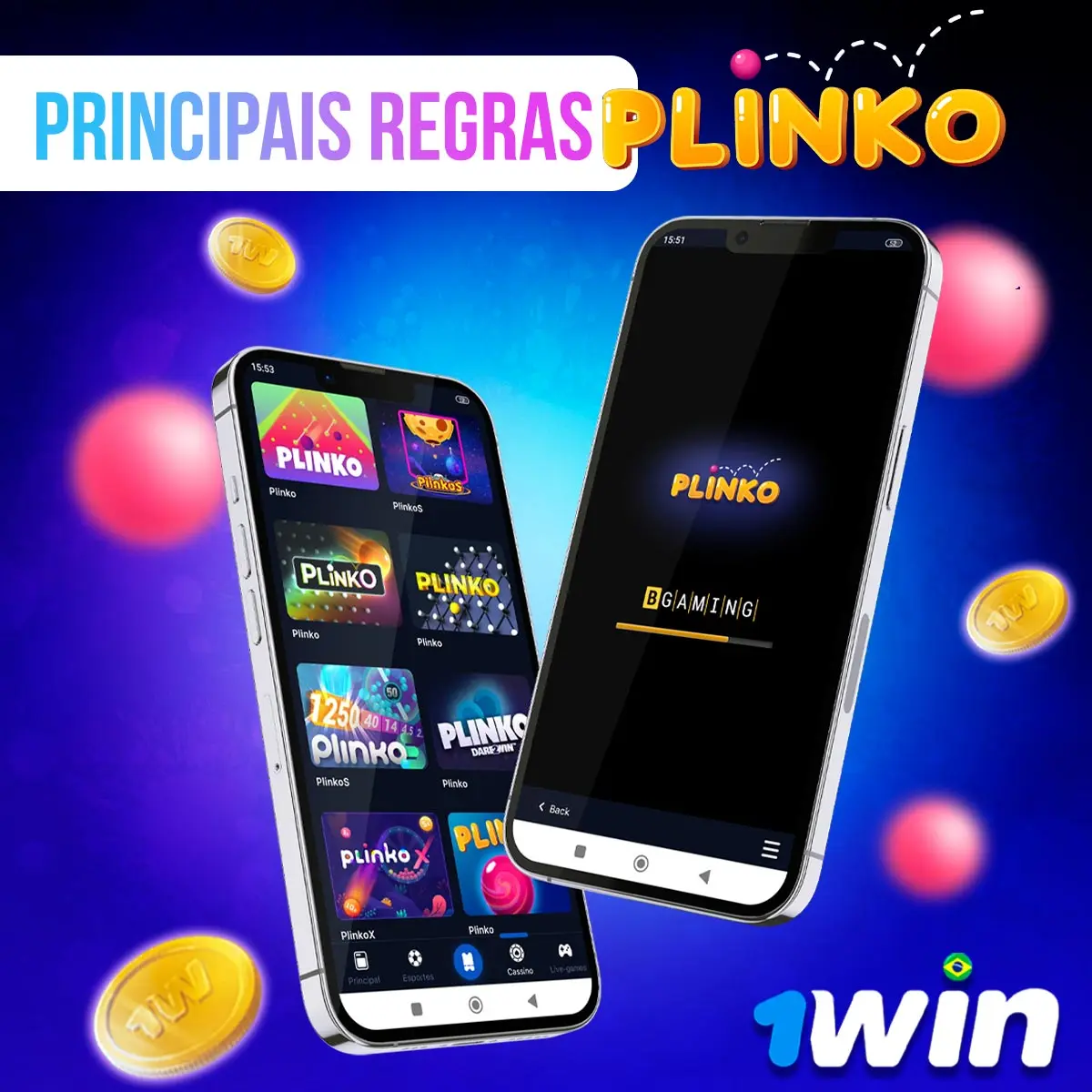 Principais termos e condições do jogo Plinco 1Win