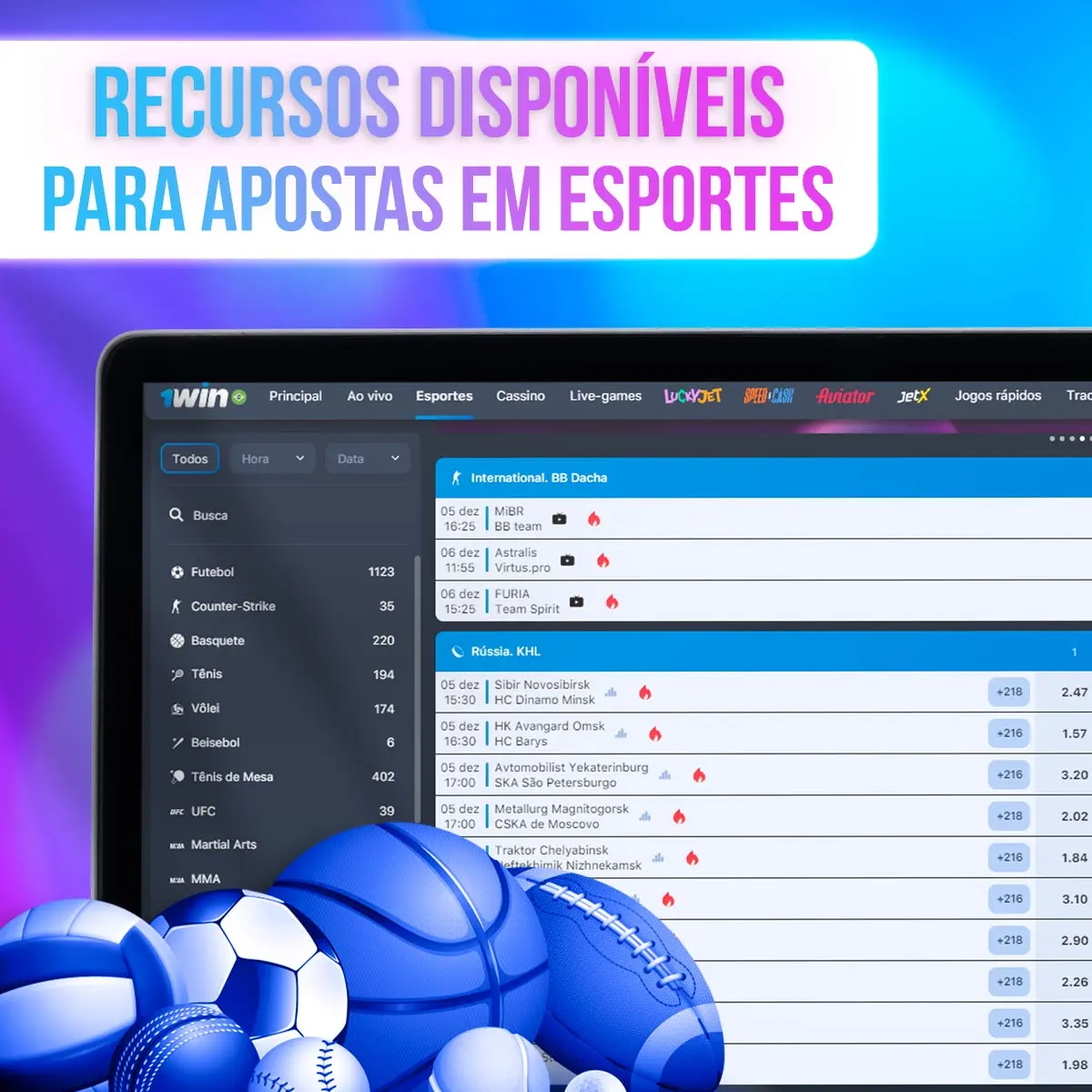 Com uma plataforma intuitiva e inovadora, a 1win oferece recursos que elevam a experiência de apostas a um novo patamar.