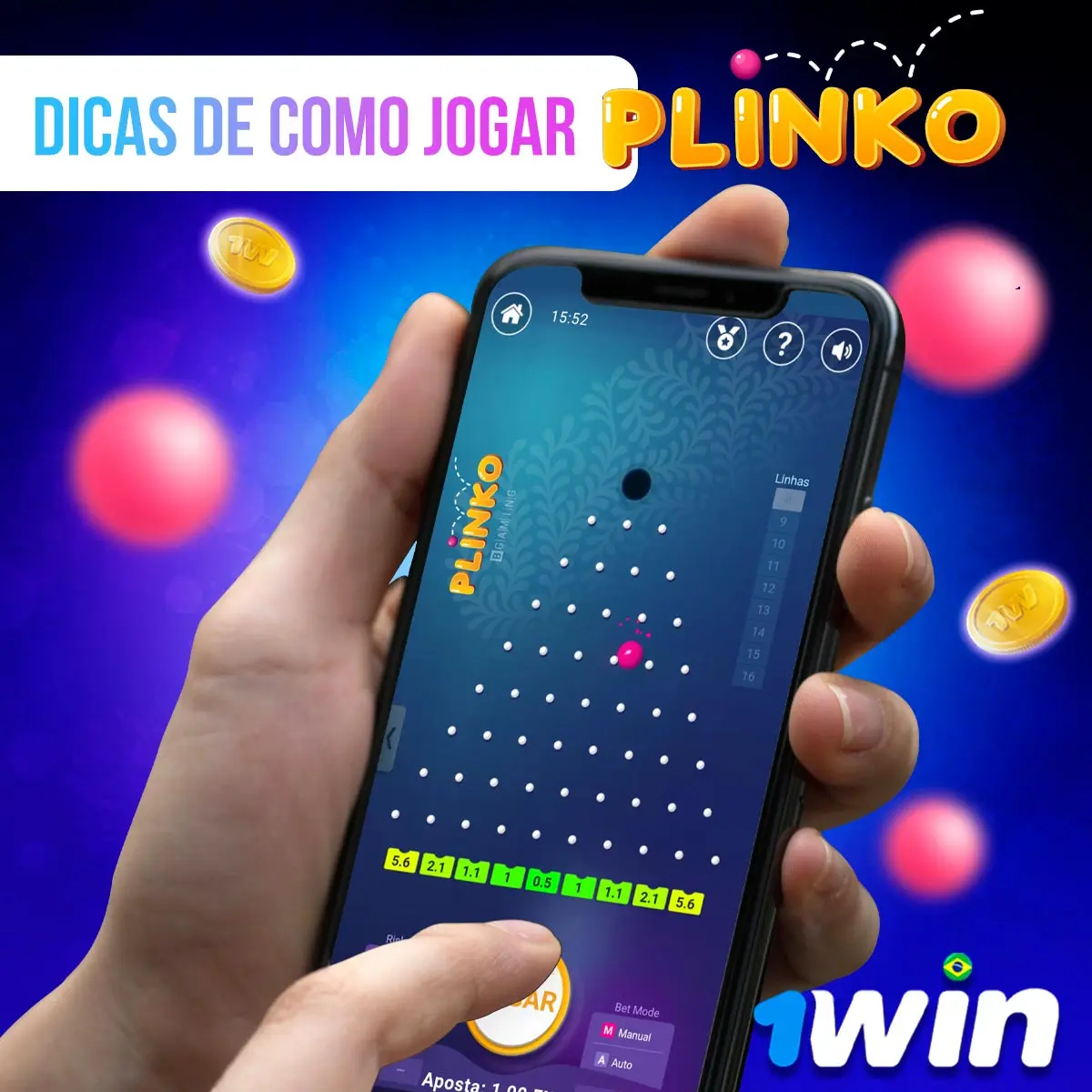 Embora o Plinco Brazil seja simples de jogar, ele também é um jogo que exige bastante observação e atenção.