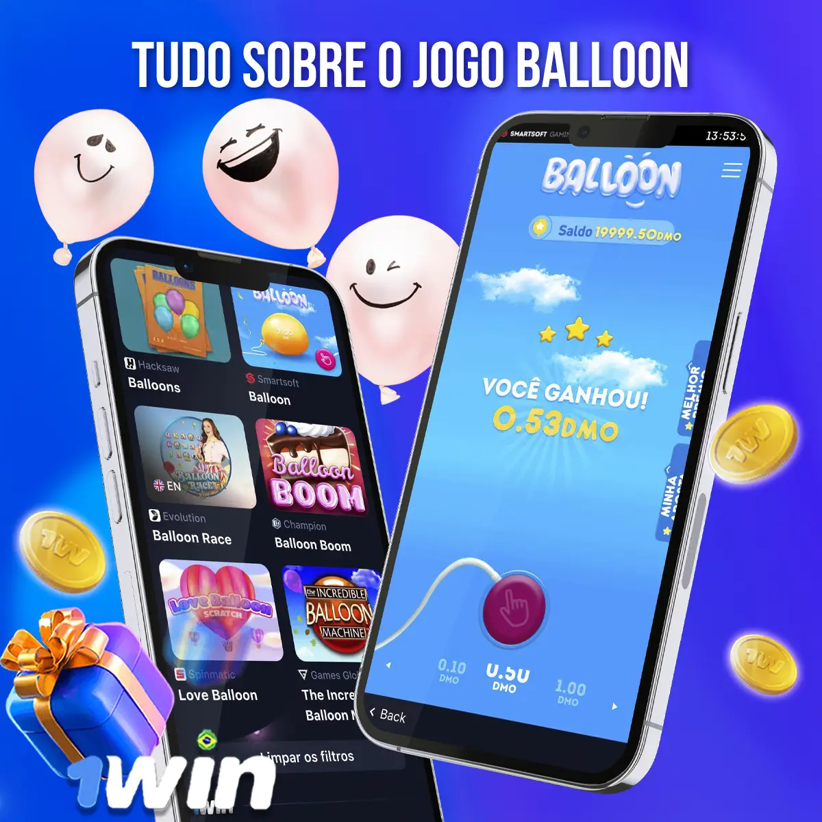 Sobre o jogo 1Win Balloon